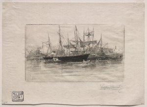 Point Breeze Oil Wharves by Stephen Parrish