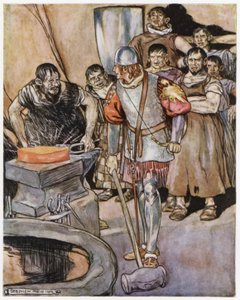 Illustration for Siegfried the Dragon-Slayer by Stephen Reid