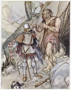 Illustration for Siegfried the Dragon-Slayer by Stephen Reid