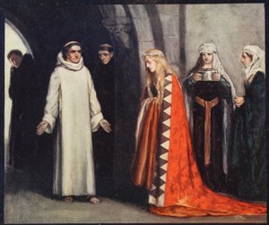 Saint Bernard and His Sister Hombeline, Illustration from 