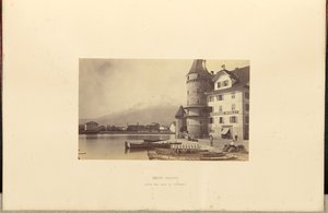 Mount Pilatus from the Lake of Lucerne by Stephen Thompson