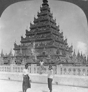 Arakan Pagoda, Mandalay, Burma by Stereo Travel Co
