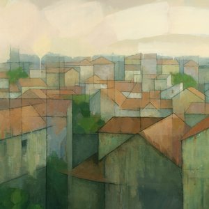 Geometric City Rooftops