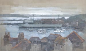 Overcast Harbor View