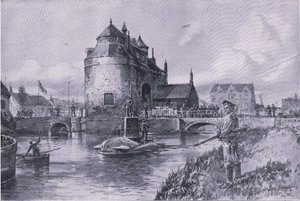 A safe haven in Bruge, from The Illustrated History of the World War 1914-1915