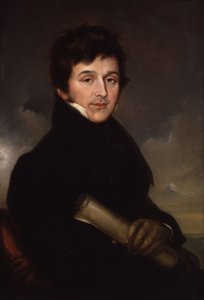 Portrait of the composer Charles Edward Horn, 1786-1849 by Stroely