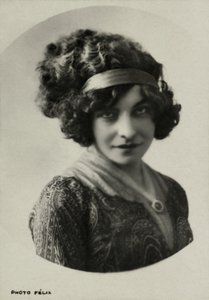 Portrait of the French Artist Polaire