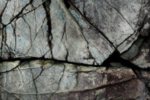 Cracked Rock Surface by Studio Meikle