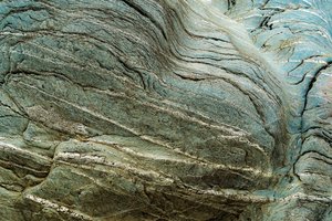 Natural Blue Green Stone by Studio Meikle