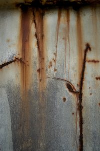 Rusted Metal Streaks by Studio Meikle