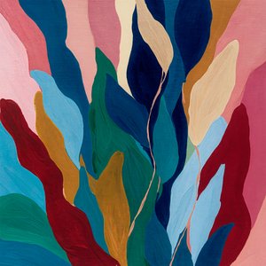Abstract Tropical Leaves by Studio Palette
