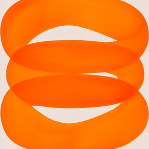 Vibrant Orange Loops by Studio Palette