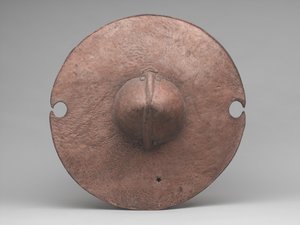 Daraga or shield, c.1885 by Sudanese School