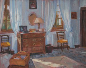 French Bedroom by Sue Wales