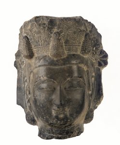 Head of a bodhisattva