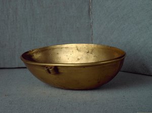 Sumerian Civilization: Oval Cup in Gold by Sumerian Sumerian