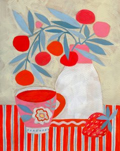 Cheerful Fruit Still Life by Susan Black