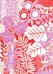 Vibrant Botanical Garden by Susan Black