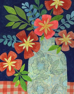Vibrant Vase Flowers