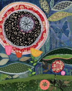 Whimsical Garden Collage