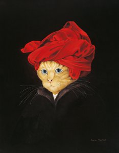 Illustration from Cats Galore! A Compendium of Cultured Cats