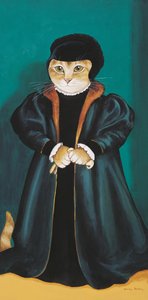 Illustration from Cats Galore! A Compendium of Cultured Cats