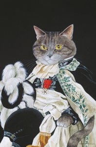 Illustration from Cats Galore! A Compendium of Cultured Cats
