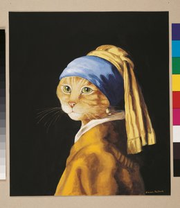 Illustration from Cats Galore! A Compendium of Cultured Cats