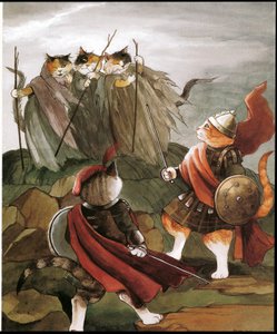 Illustration from Shakespeare Cats