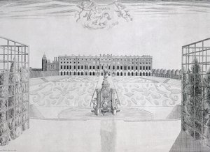 Hampton Court South Front by Sutton Nicholls