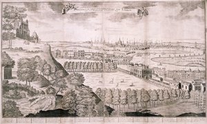 View from Greenwich Park, London by Sutton Nicholls