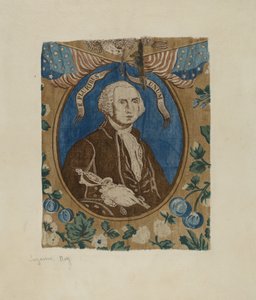Portrait of George Washington by Suzanne Roy