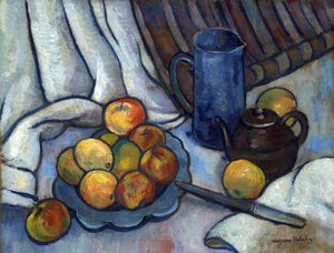 Apples, Teapot and Jug