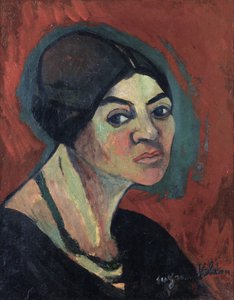 Self-portrait by Suzanne Valadon