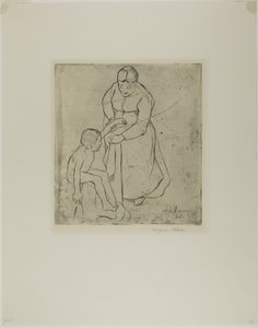 Grandmother and Child by Suzanne Valadon