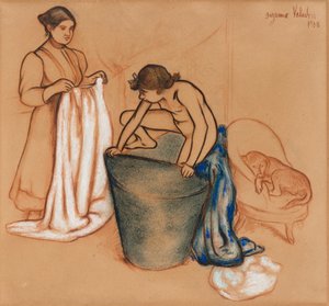 The Bath by Suzanne Valadon
