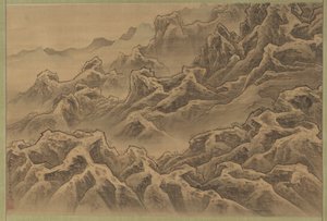 Mountains and Ravine by Suzuki Fuyō