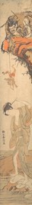 Beauty with Demons by Suzuki Harunobu