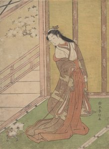 Onna San no Miya the Third Princess, 1768-70 by Suzuki Harunobu