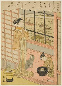 Returning Sails at Shinagawa, from the series 