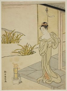 Summer, from the series "New Versions of Flowers of the Four Seasons" by Suzuki Harunobu