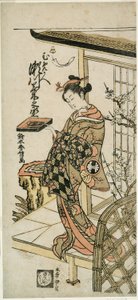 The Actor Segawa Kikunojo II as the Courtesan Umegae in the Play 