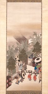 Yoshiwara And Shinagawa by Suzuki Kiitsu
