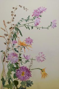 Chrysanthemums, 2022 by Suzy Fasht