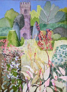Medieval Tower in a Garden, Dartington, 2022