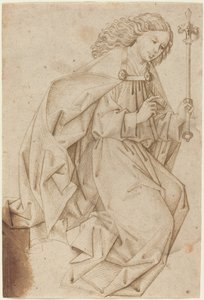 The Angel of the Annunciation by Swabian School