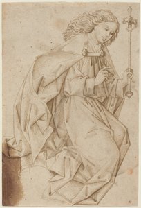 The Angel of the Annunciation by Swabian School