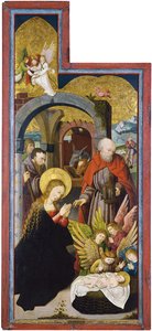 The Adoration of the Shepherds by Swabian master