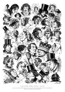 Caricatures from Punch