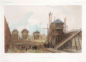 Shipyard at Carlskrona, Sweden by Swedish School